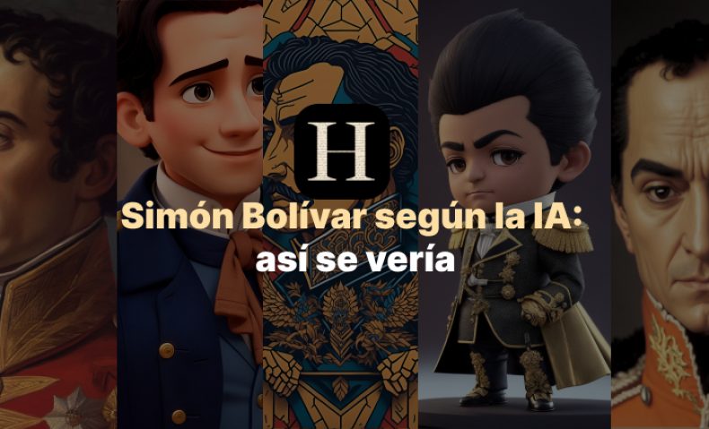 Portada del artículo Simón Bolívar según la IA